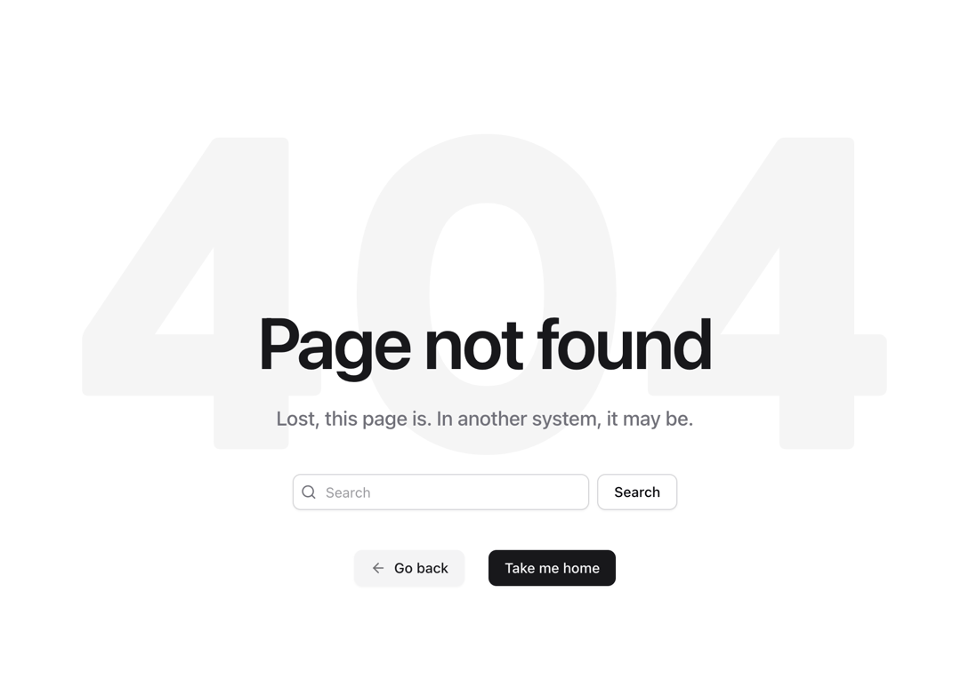 Not found preview
