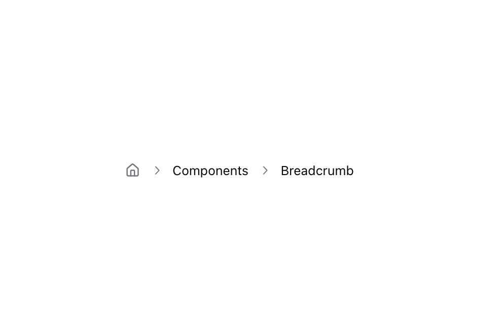 Breadcrumb preview