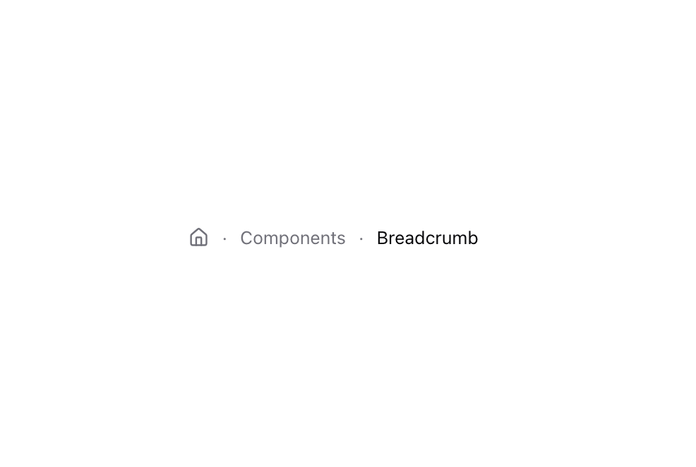 Breadcrumb preview