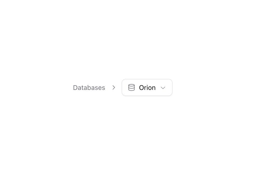 Breadcrumb preview