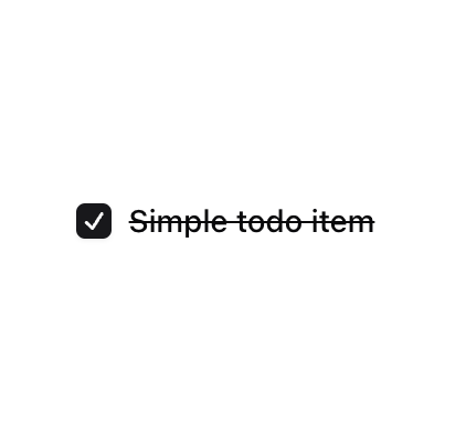 Checkbox preview