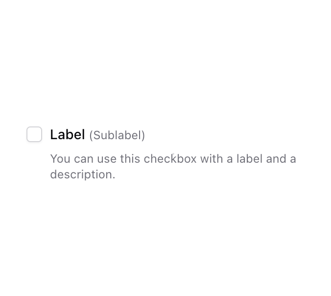 Checkbox preview