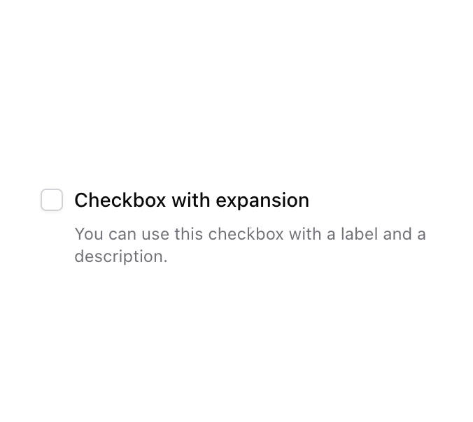 Checkbox preview