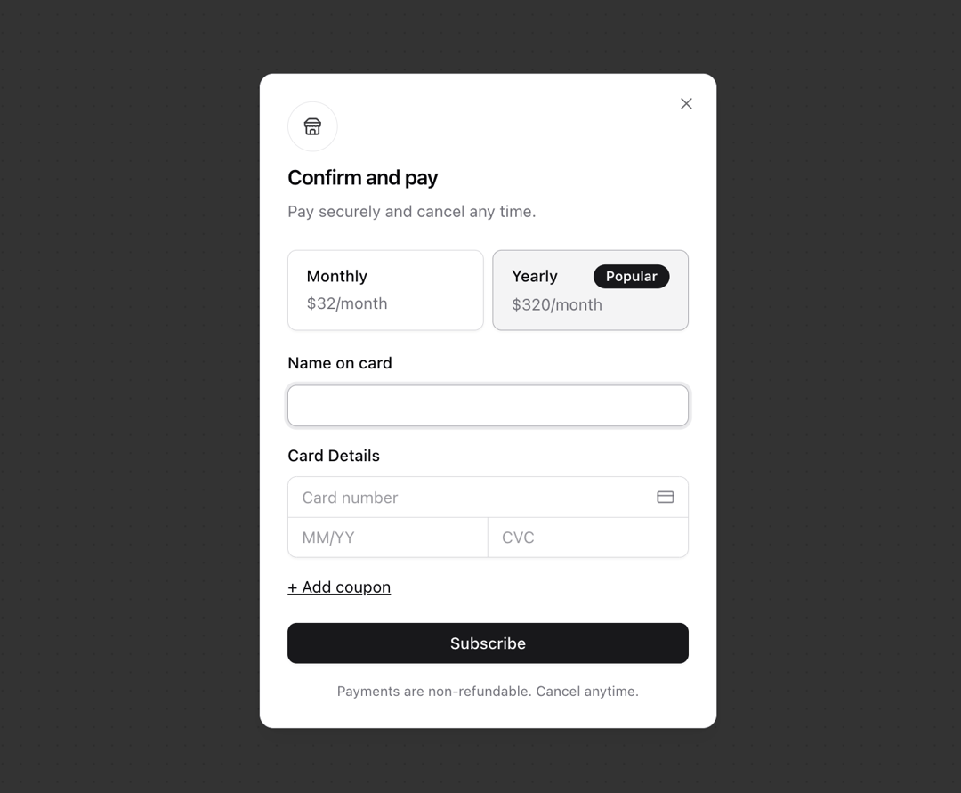 Dialog preview