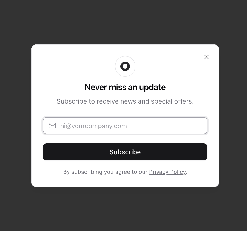 Dialog preview