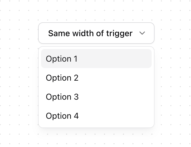 Dropdown Menu preview