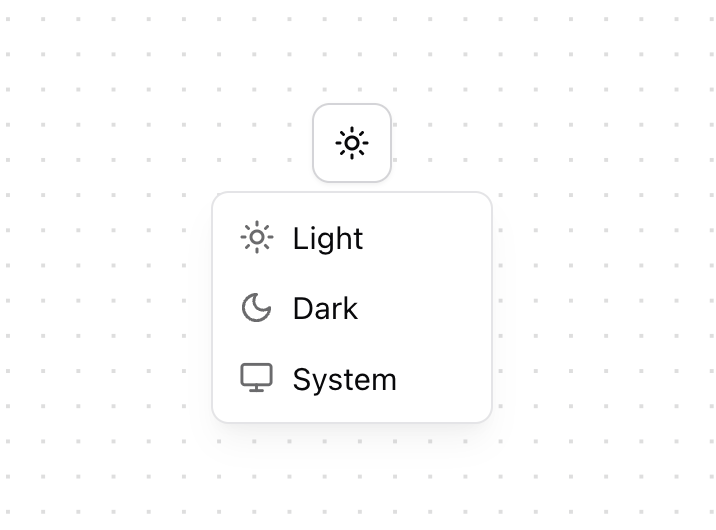 Dropdown Menu preview