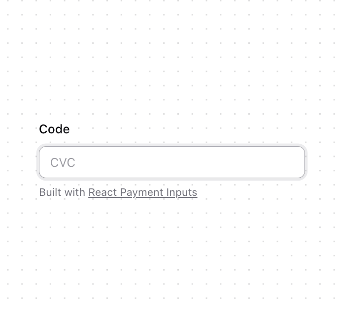 Input preview