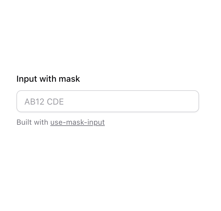 Input preview