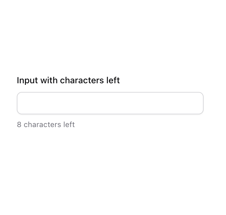 Input preview