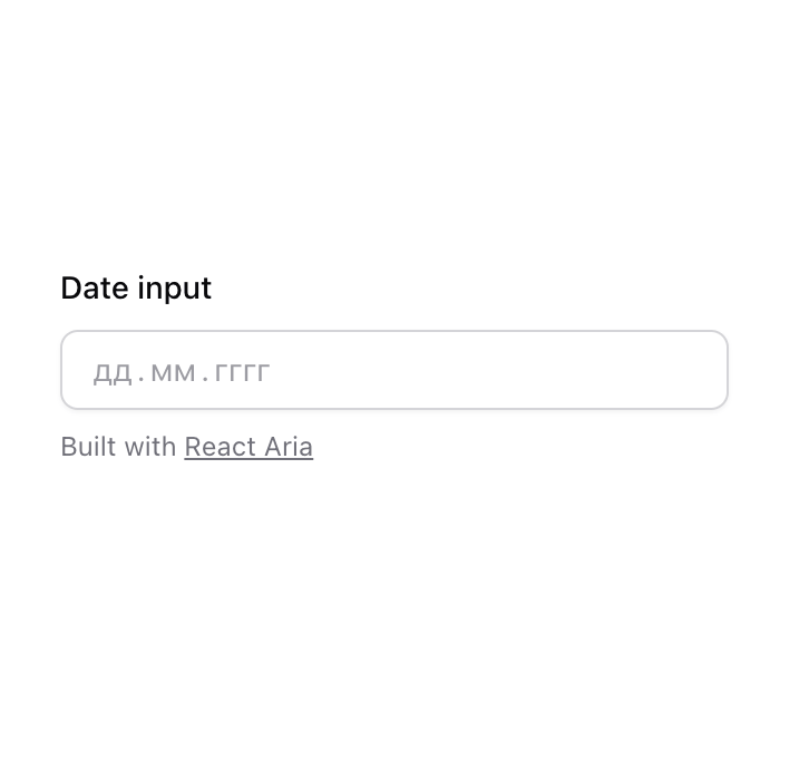 Input preview