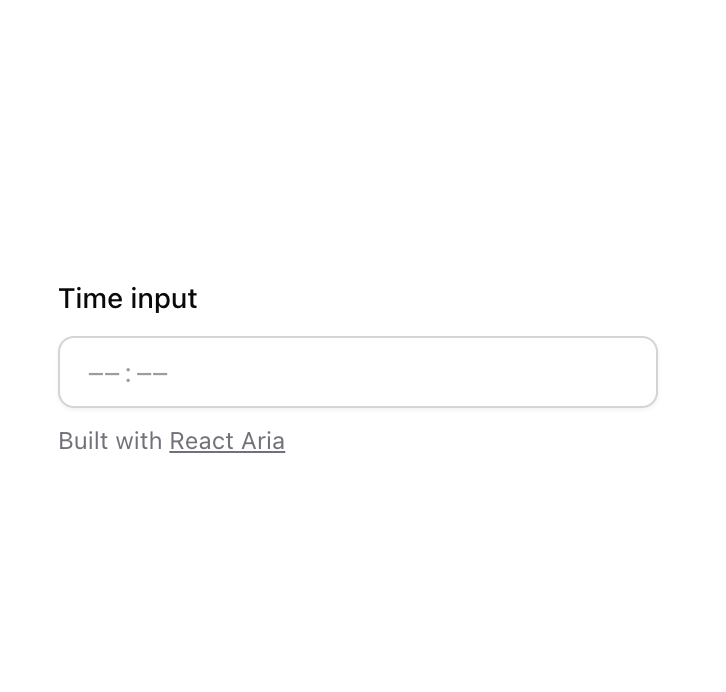 Input preview