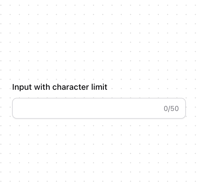 Input preview