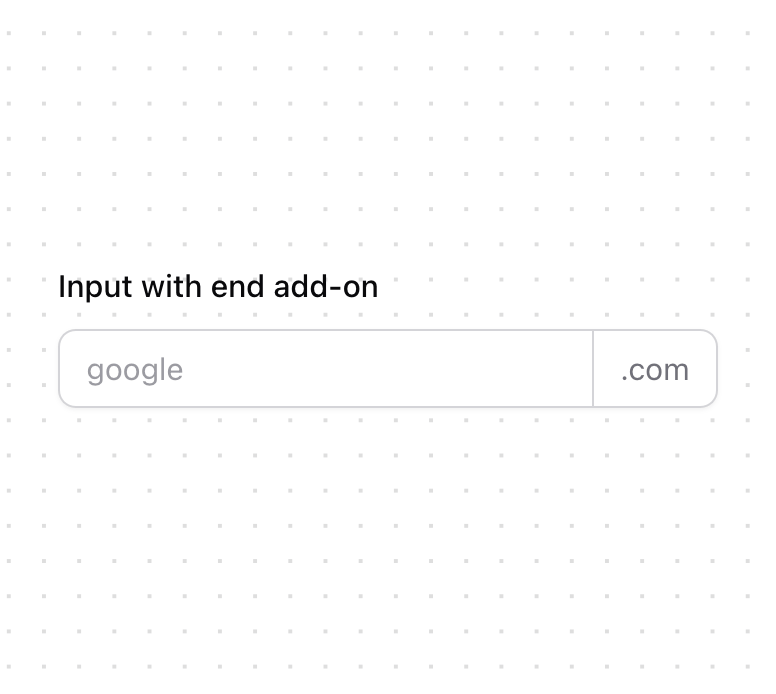 Input preview