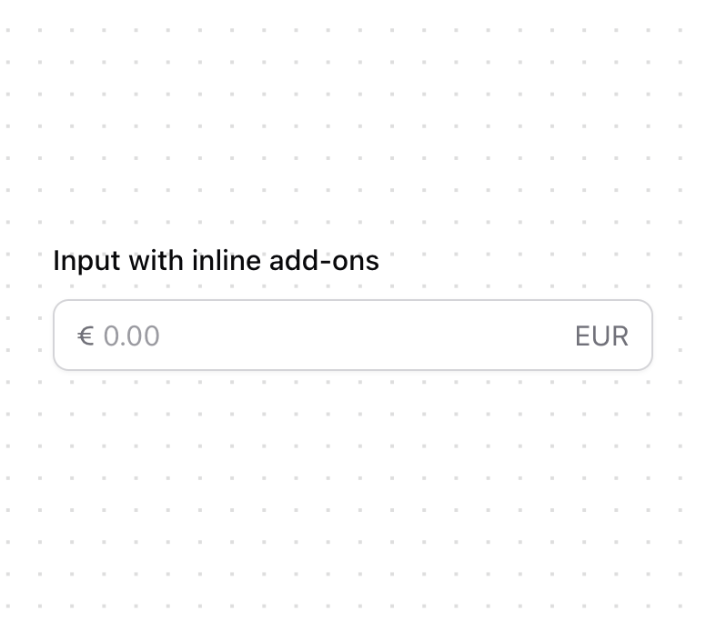 Input preview