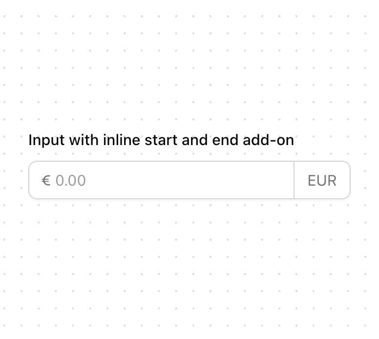 Input preview