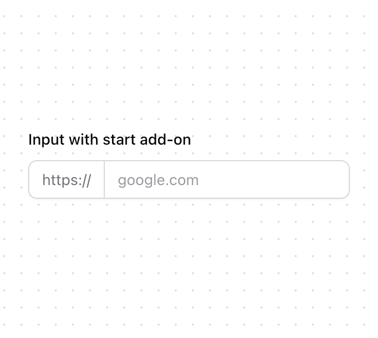 Input preview