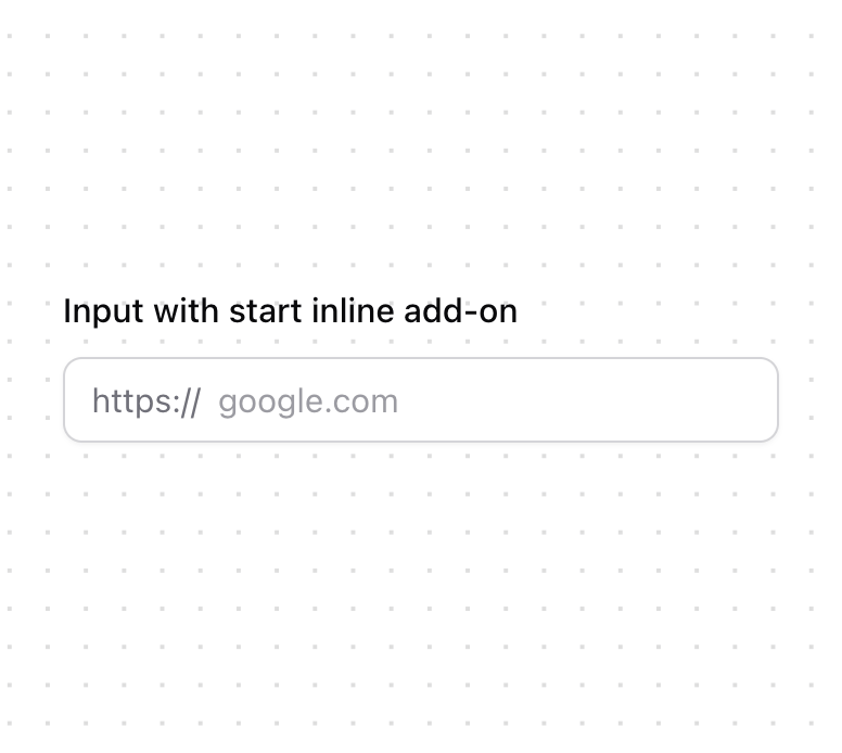 Input preview