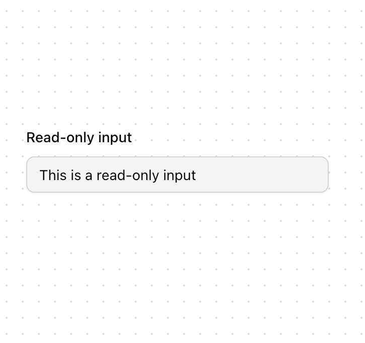 Input preview