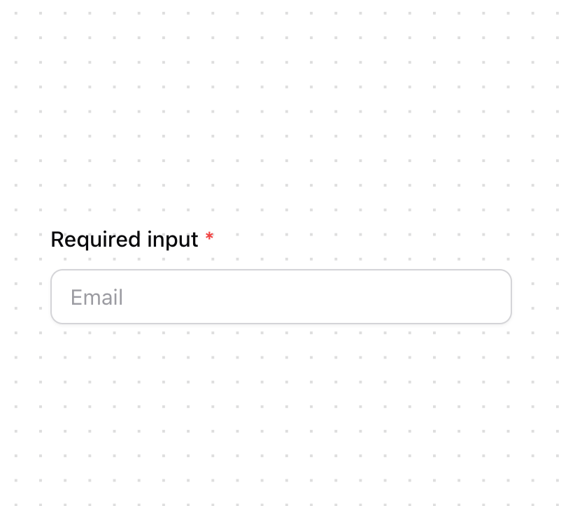 Input preview