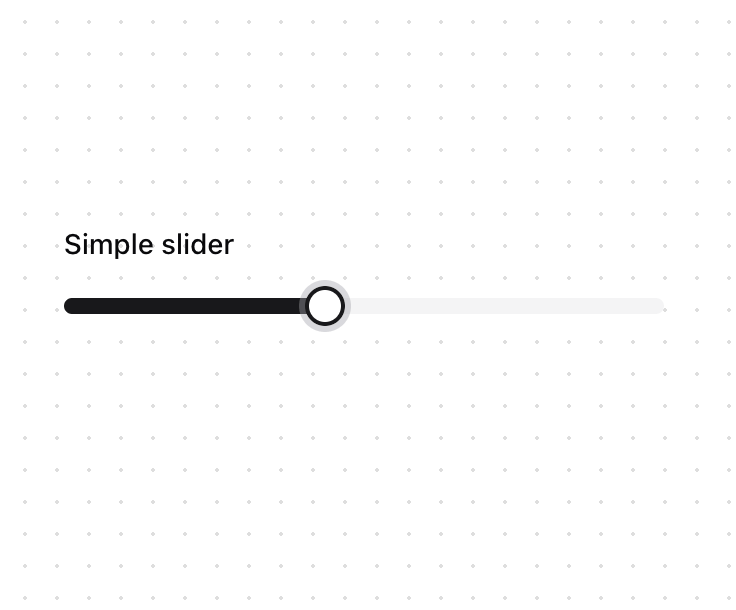 Slider preview
