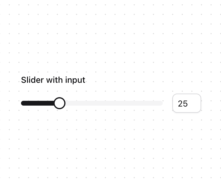 Slider preview