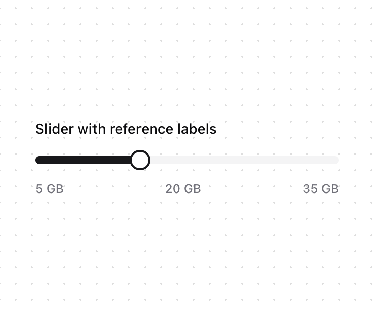 Slider preview