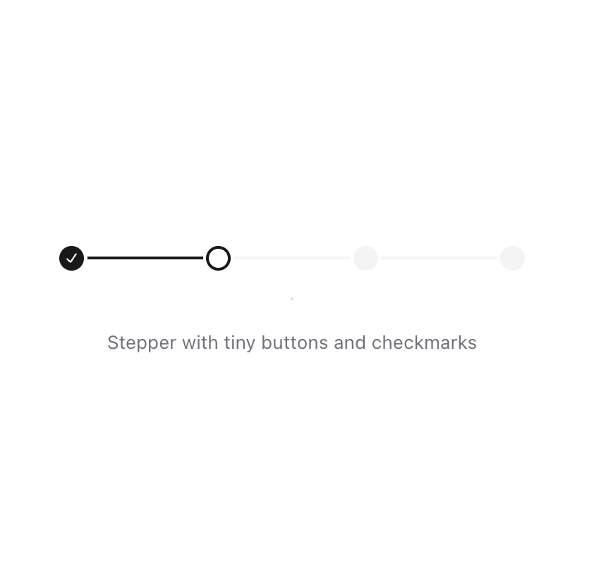 Stepper preview