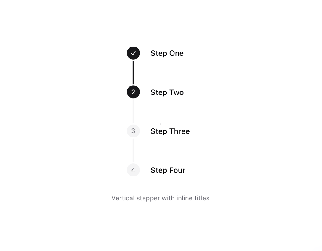 Stepper preview