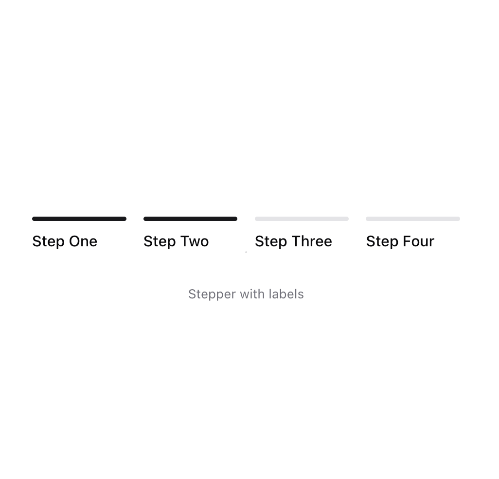 Stepper preview
