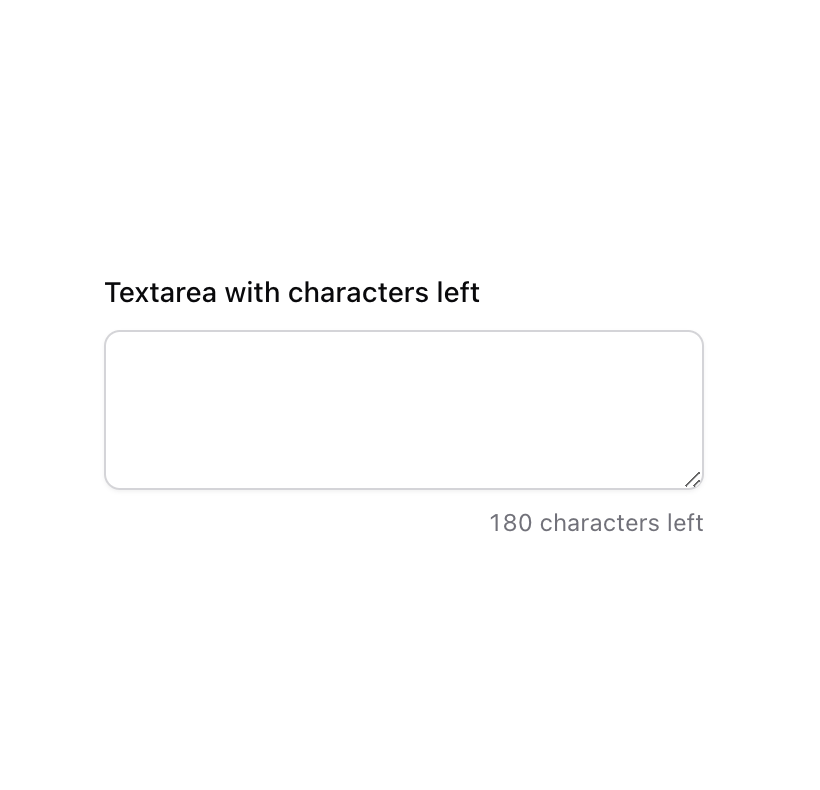 Textarea preview