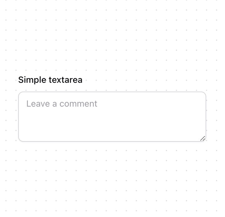 Textarea preview