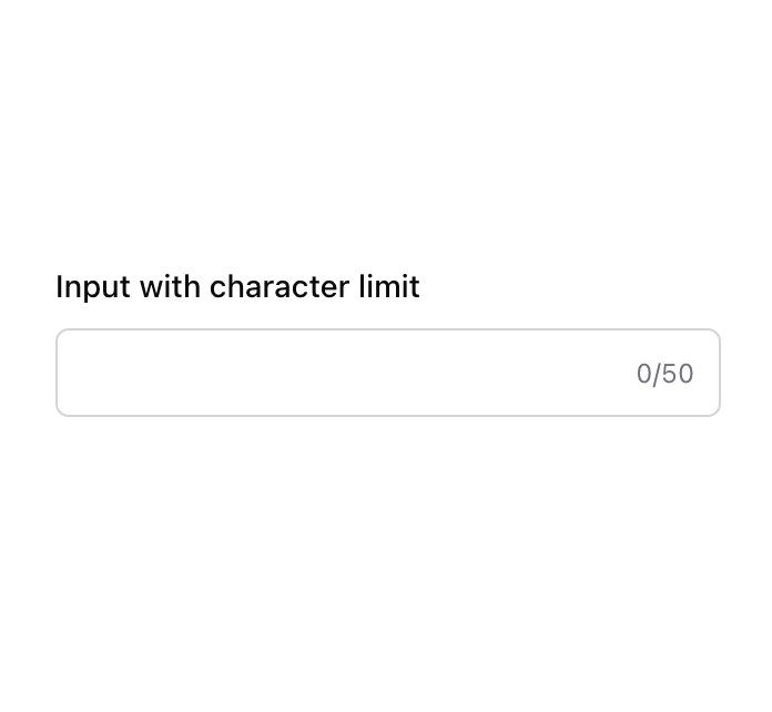 useCharacterLimit preview