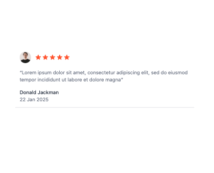 Testimonial preview
