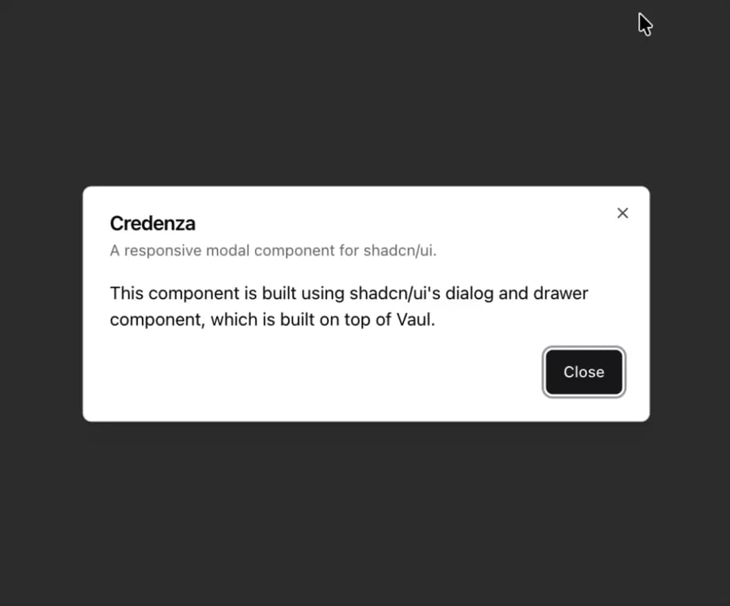Credenza preview