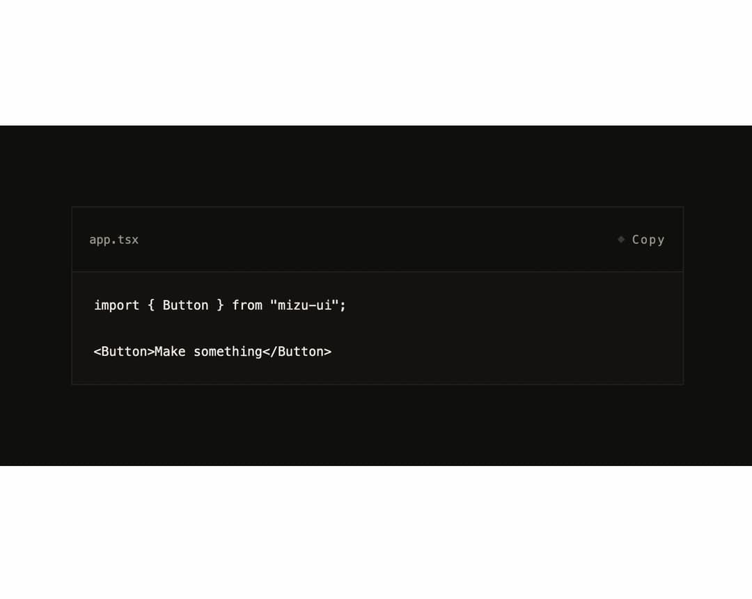 Code Block preview