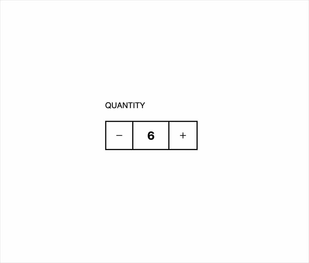 Number Stepper preview