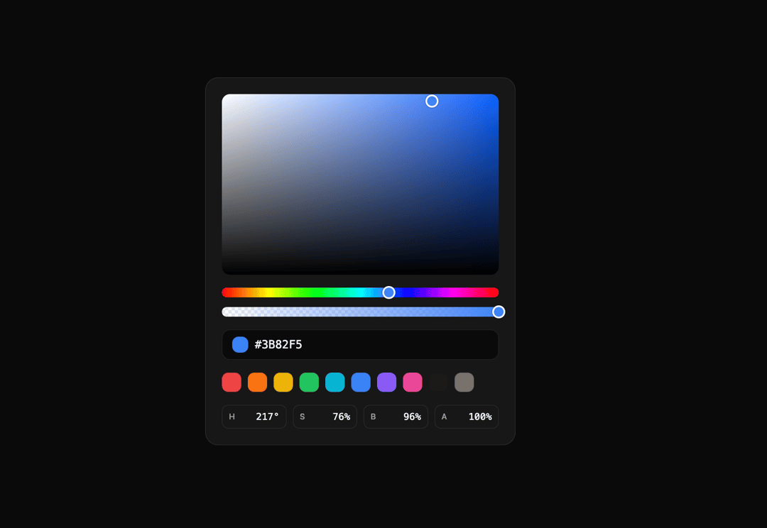 Cromia Color Picker preview