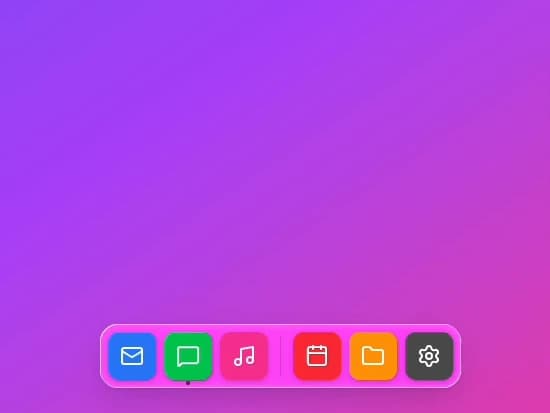Glass Dock preview