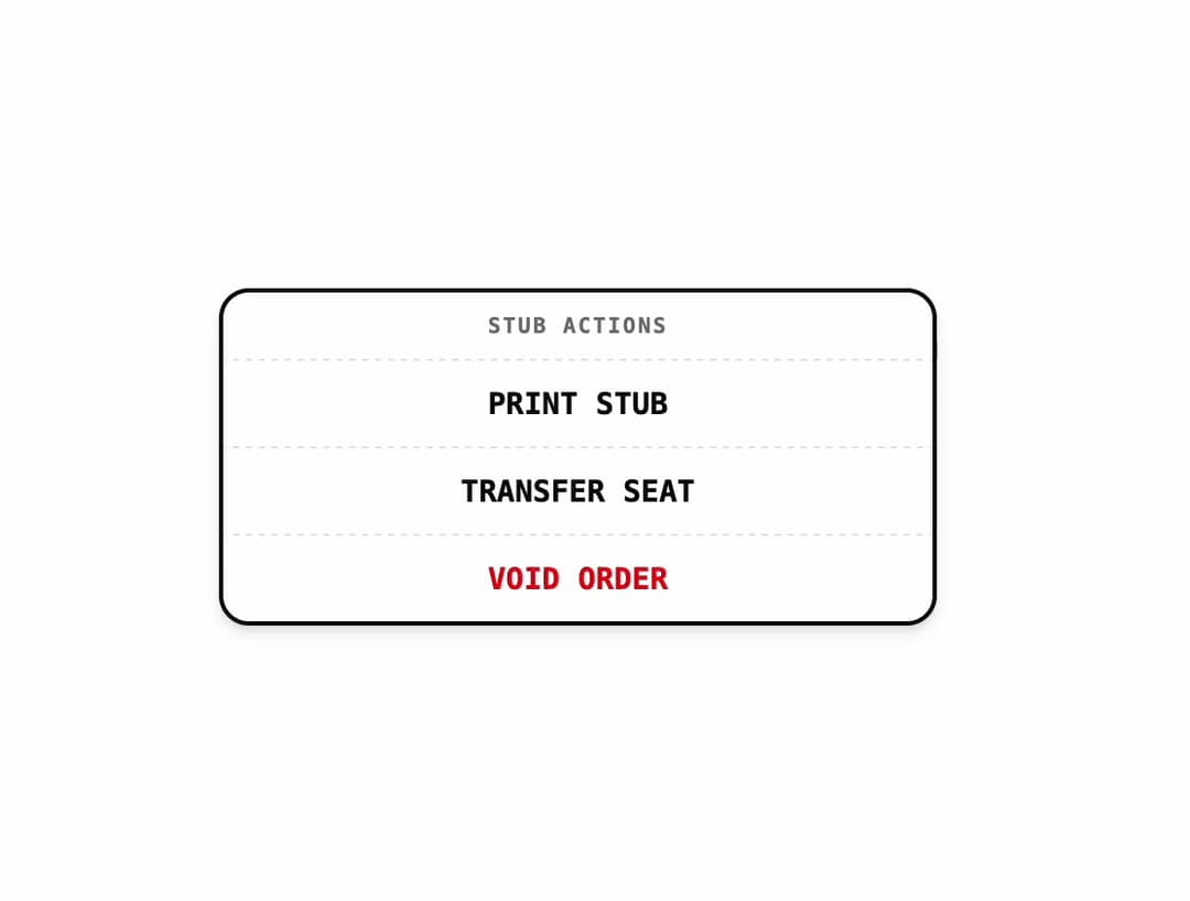 Action Sheet preview