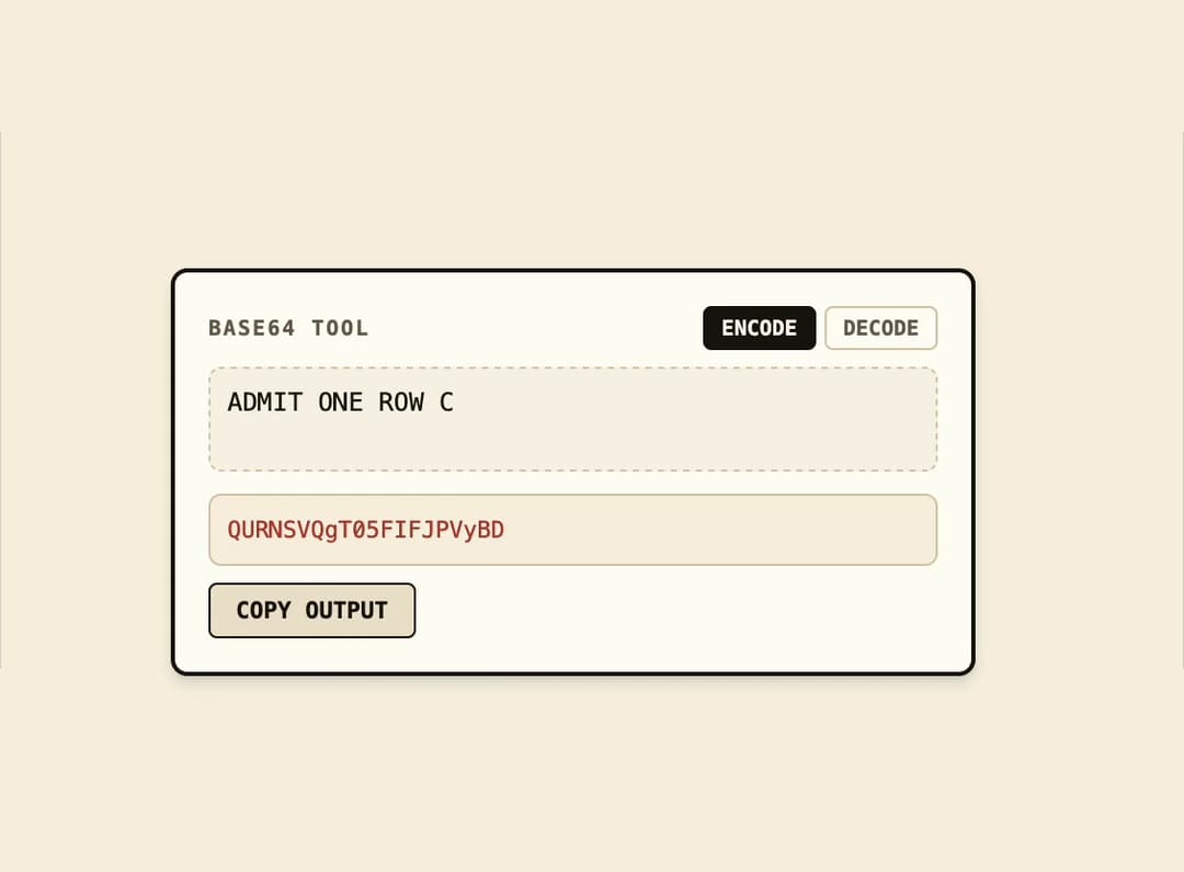 Base64 Tool preview