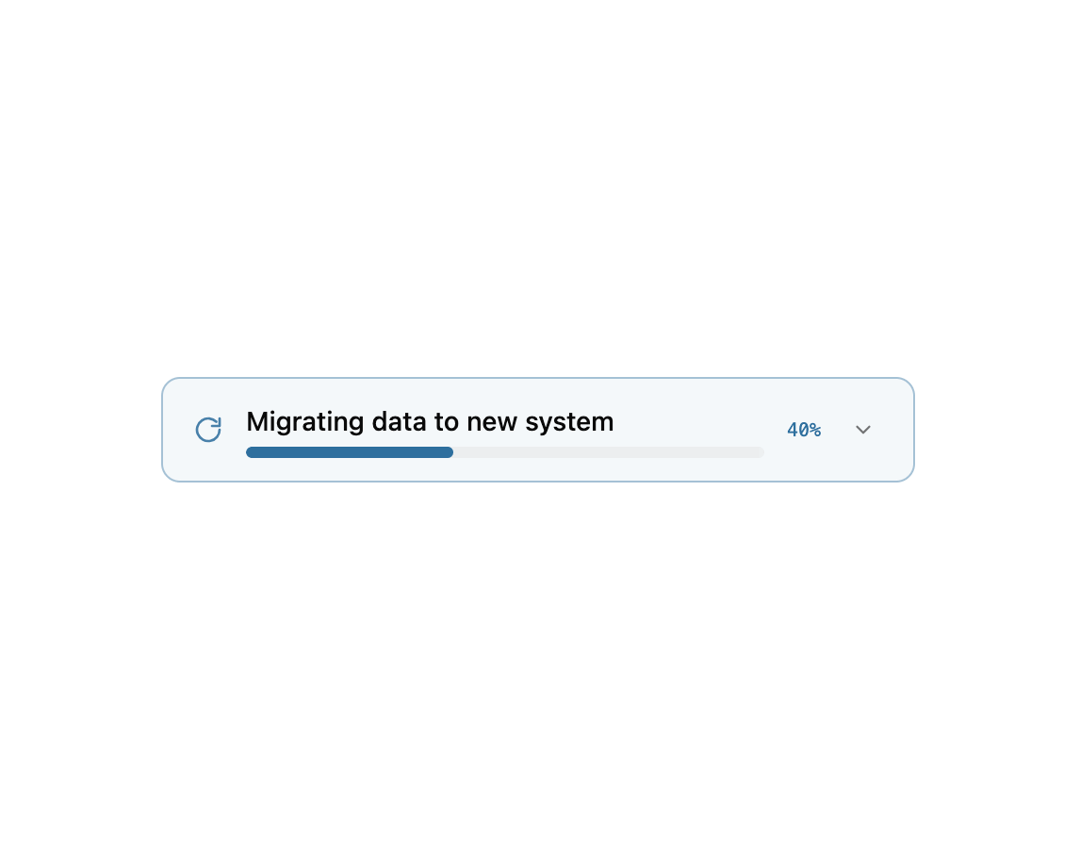 Migration Banner preview