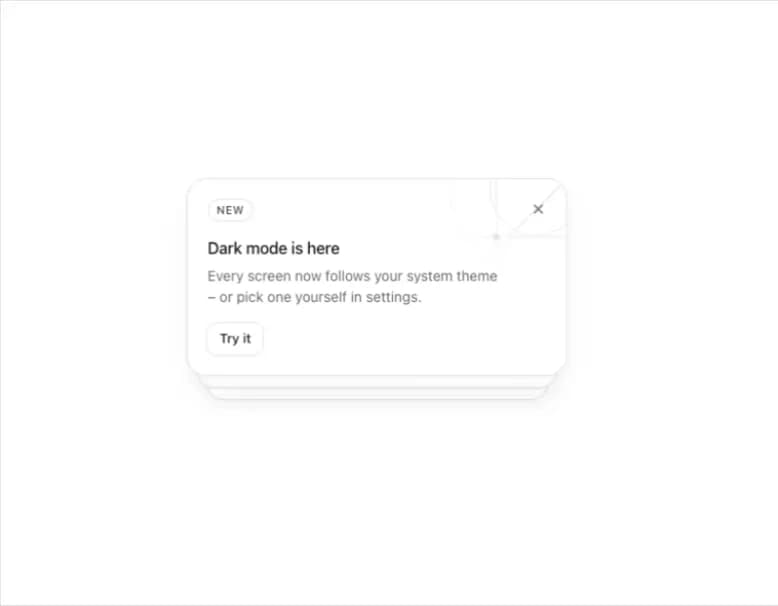 Notification Stack preview