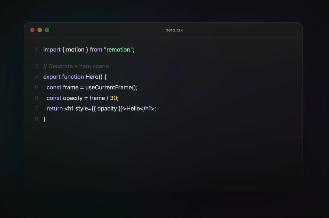 Glass Code Block preview
