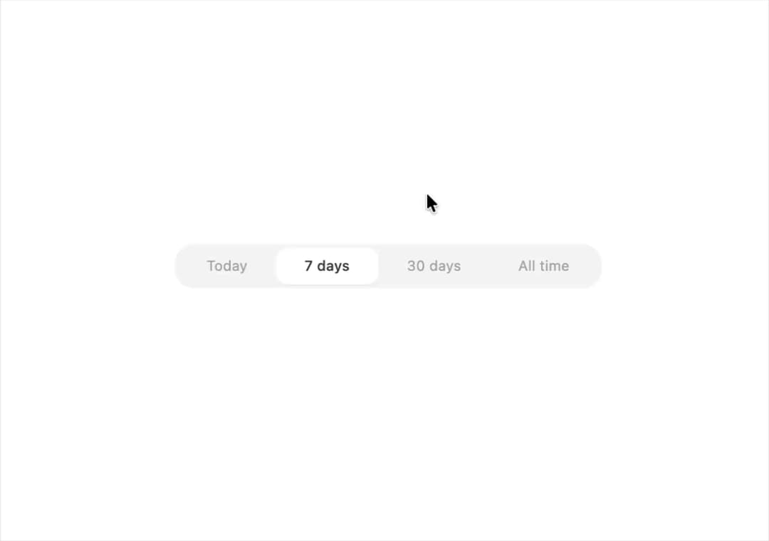 Segmented Control preview