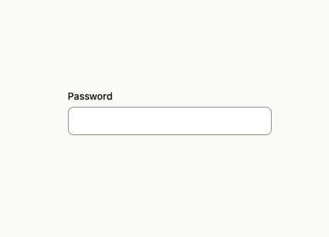 Text Field preview