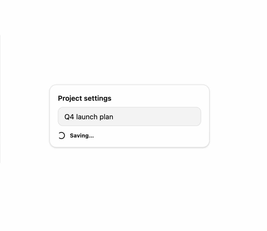 Save Indicator preview