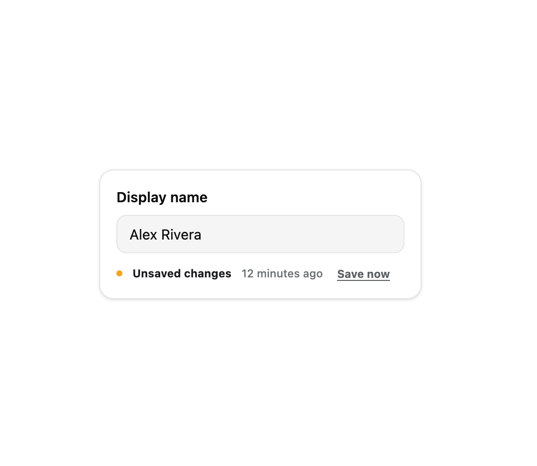 Save Indicator preview