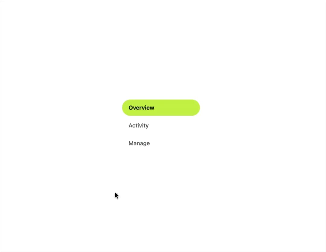 Segmented Control preview