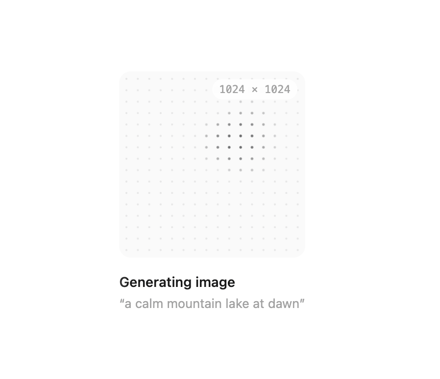 Image Generation preview